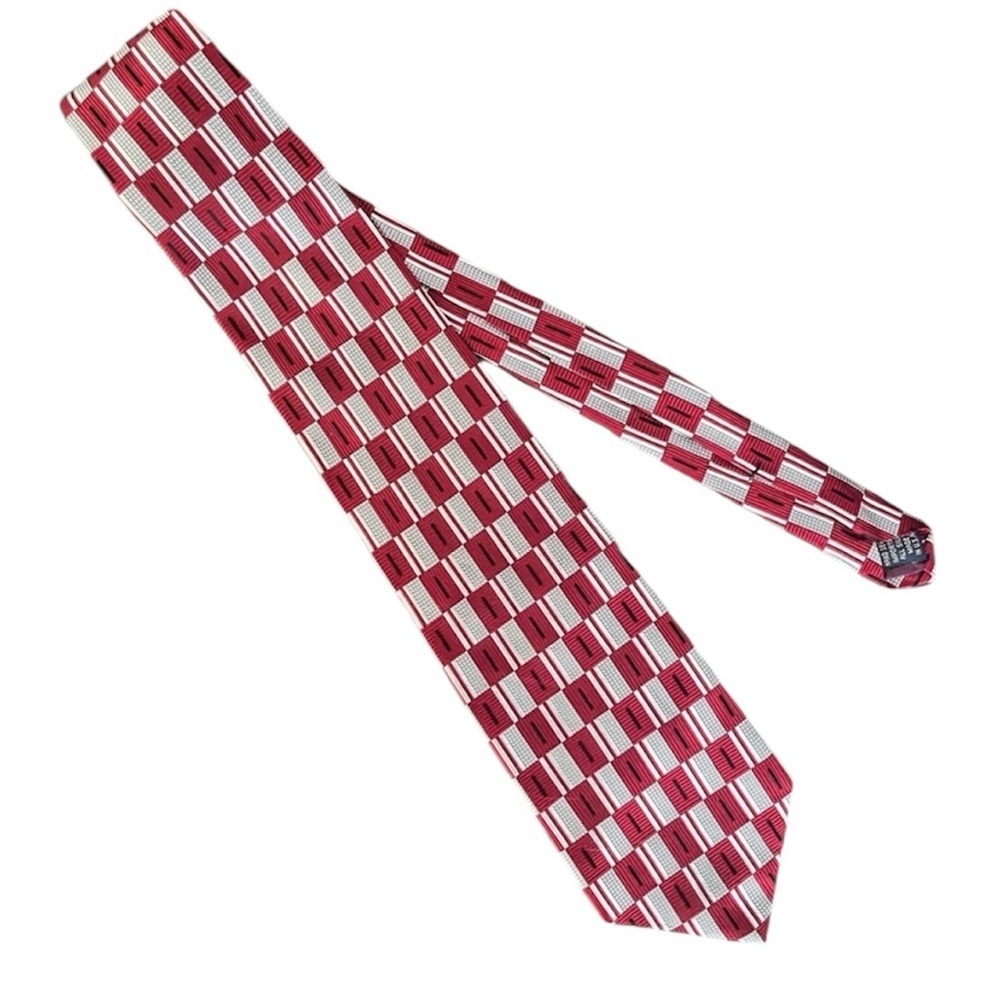 Jos. A. Bank Silk Tie Premier Collection Red